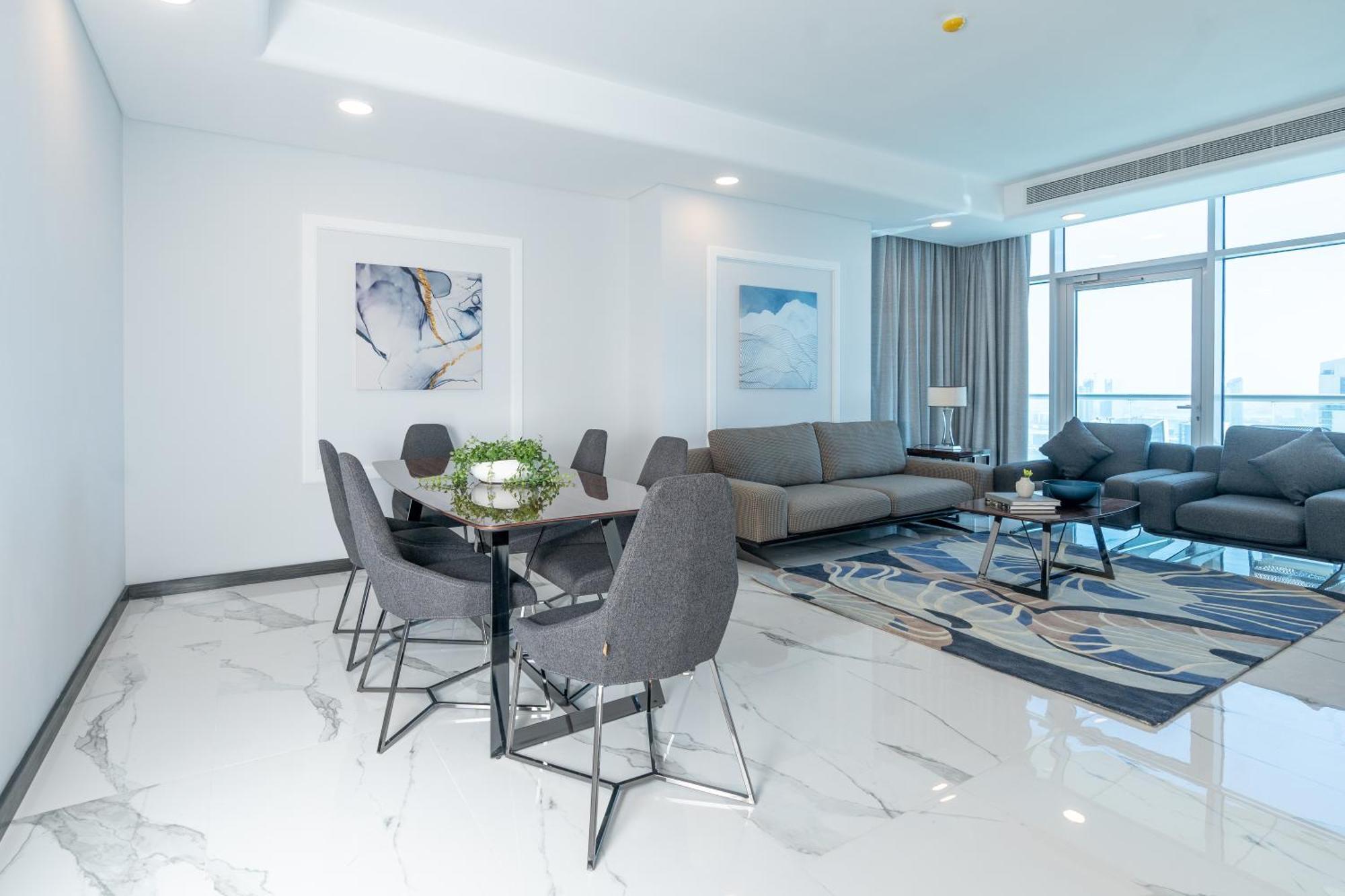 S Plaza Suites Hotel Seef Kültér fotó